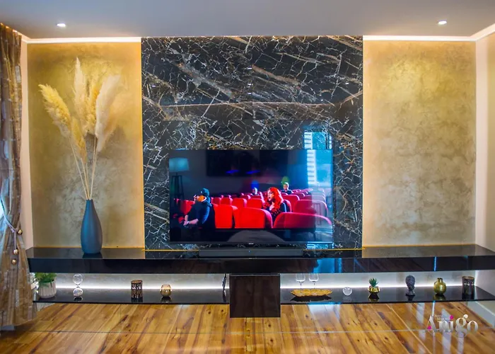 Luxury Apartment Black And Gold
